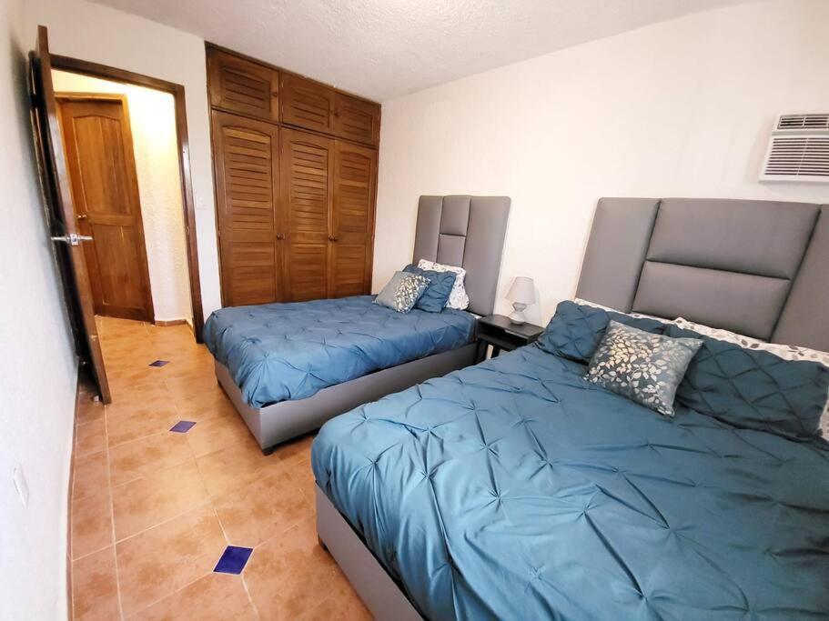 2 Rooms Apartment With Private Beach In Puerto Juarez Cancun Dış mekan fotoğraf