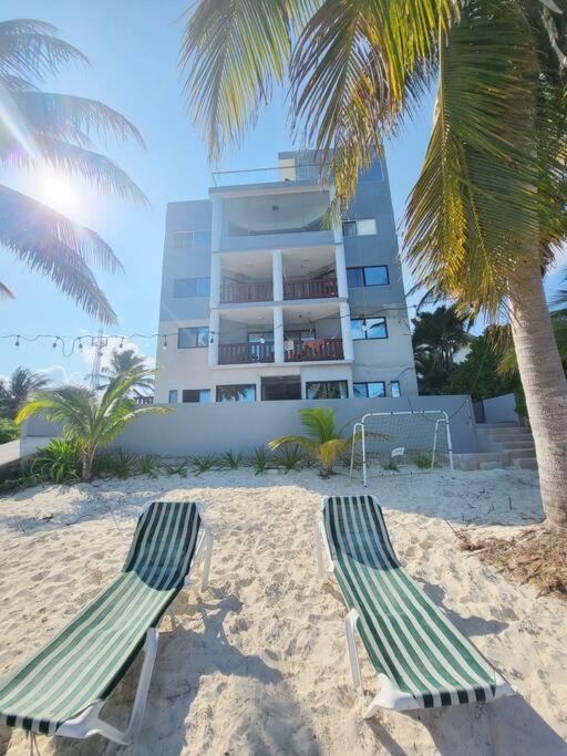 2 Rooms Apartment With Private Beach In Puerto Juarez Cancun Dış mekan fotoğraf