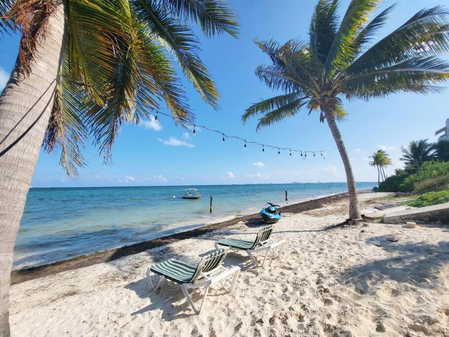 2 Rooms Apartment With Private Beach In Puerto Juarez Cancun Dış mekan fotoğraf